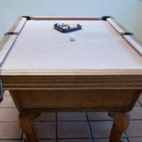Olhausen Slate Pool Table For Sale w/Accessories.
