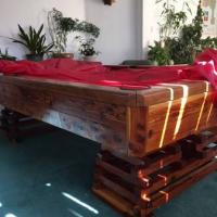 Pool Table Made of Cedar