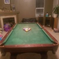 Pool Table Dart Board/Pool Stick Holder
